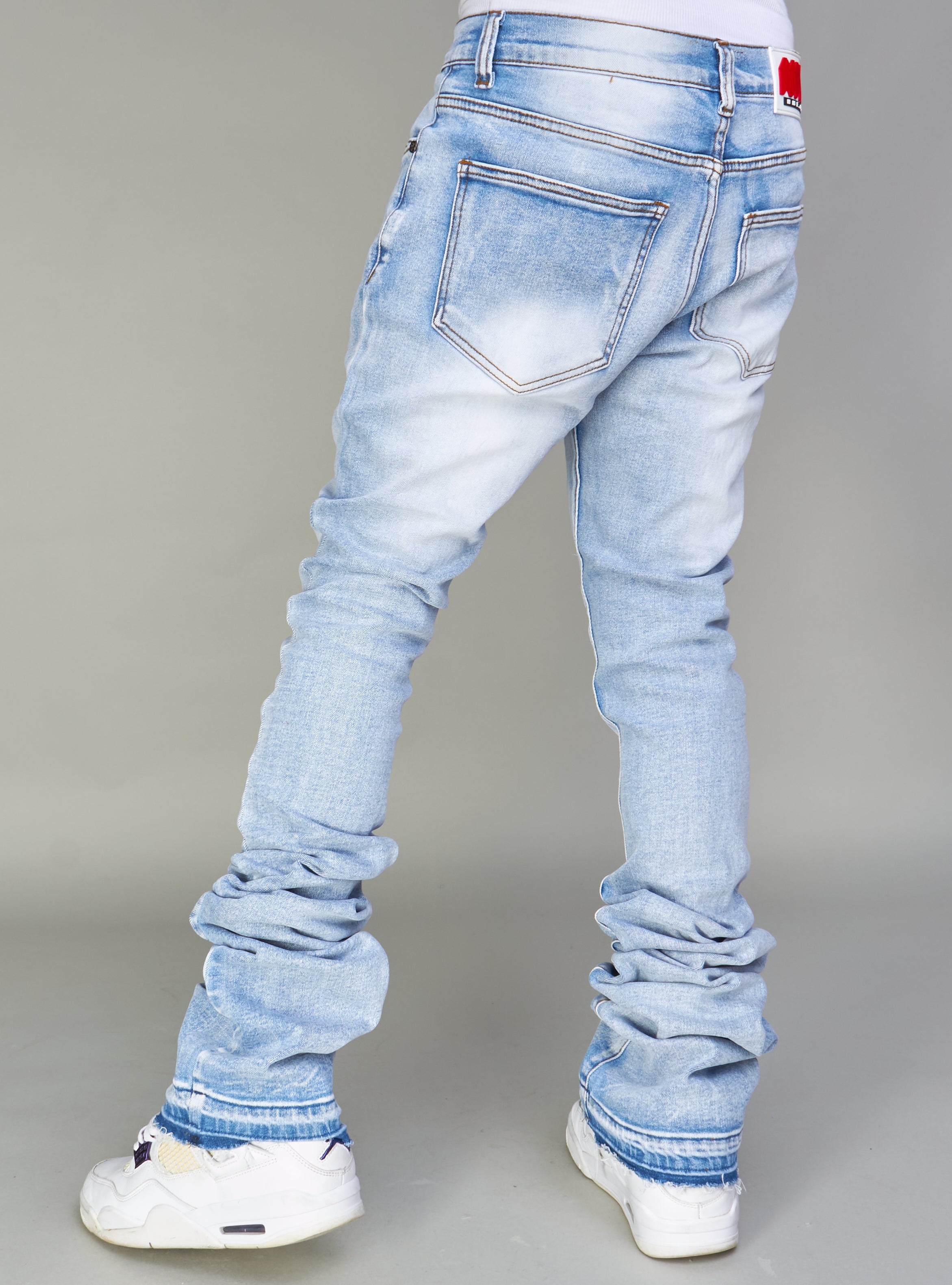 NME Steve Stacked Jeans